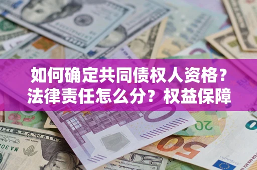 济南如何确定共同债权人资格？法律责任怎么分？权益保障技巧揭秘！