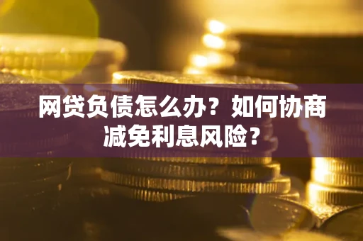 济南网贷负债怎么办？如何协商减免利息风险？
