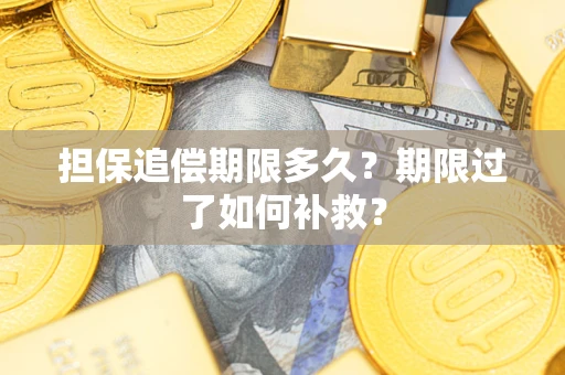 济南担保追偿期限多久？期限过了如何补救？