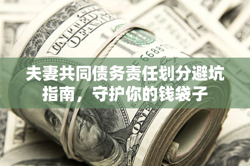 济南夫妻共同债务责任划分避坑指南，守护你的钱袋子