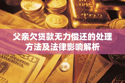 济南父亲欠贷款无力偿还的处理方法及法律影响解析